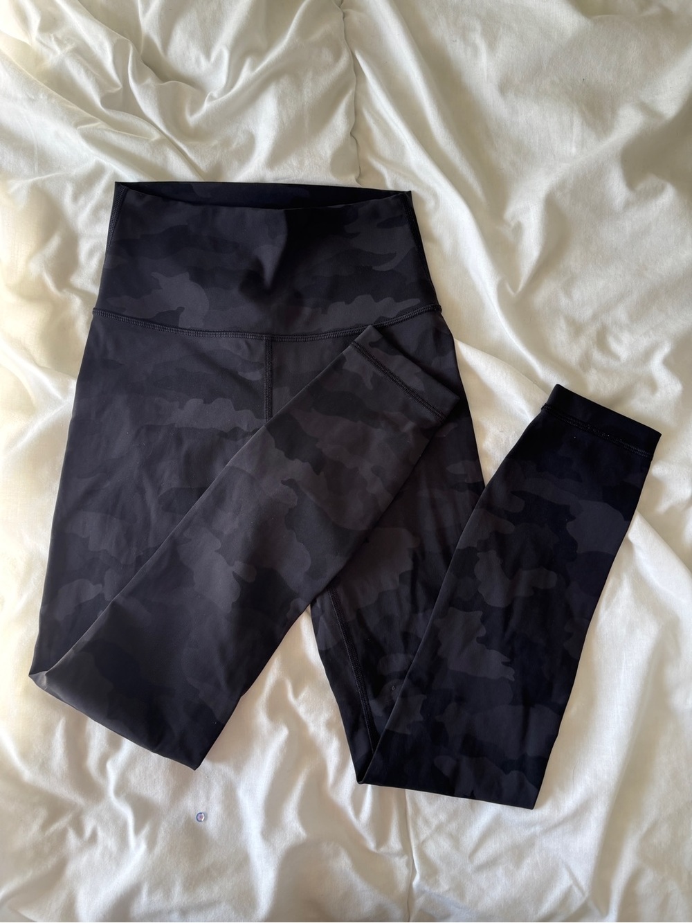 lululemon athletica Black Camo High-Rise Leggings